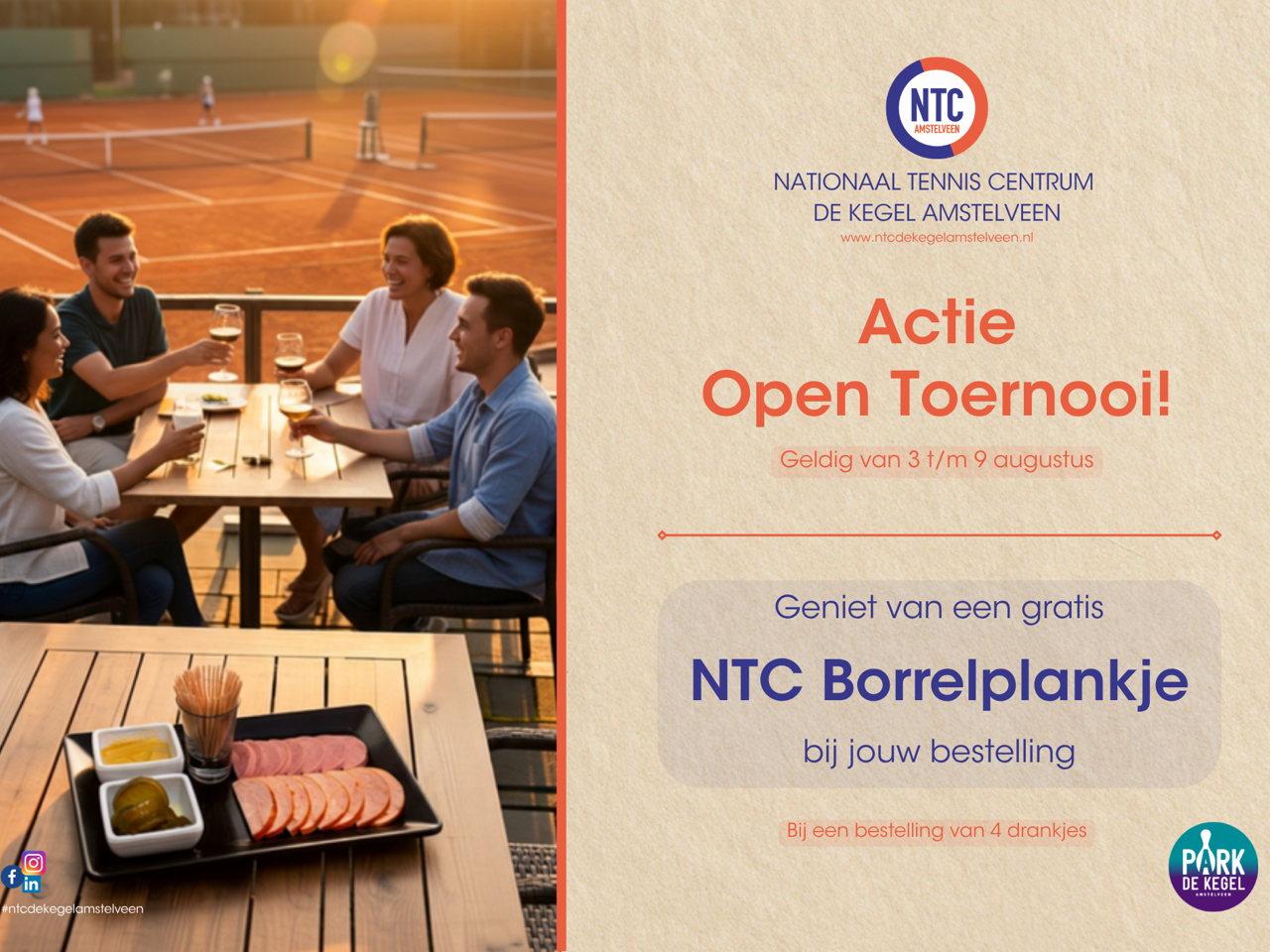 NTC Menukaart Borrelplankje 2026 Liggend