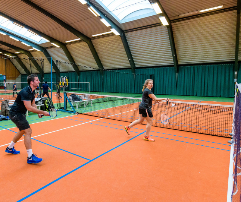 Contractbaan Badminton huren NTC de Kegel Amstelveen